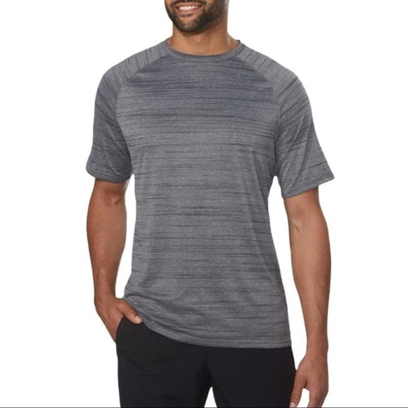 NWT Kirkland’s Signature Men’s Grey Active Tee. - Picture 1 of 8